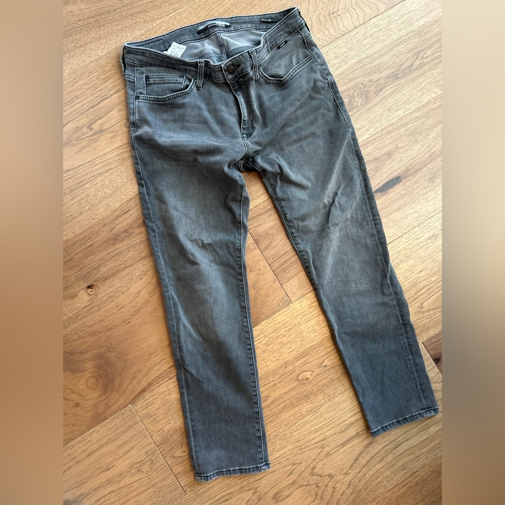 Mavi, Athletic Denim, 33/30, Jake Slim Leg, gray